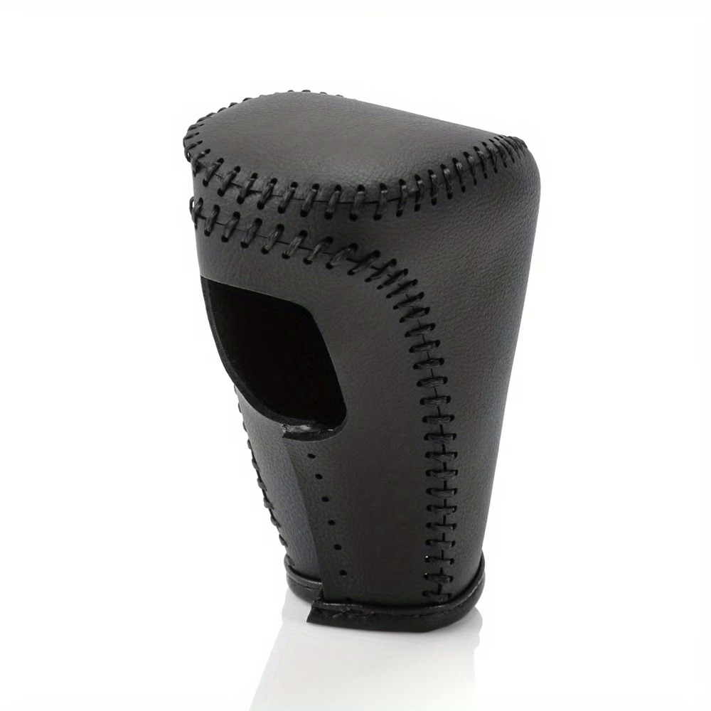 جرب فتيس مطرز فتحى زر امامية لون اسود خيط اسود من الجلد